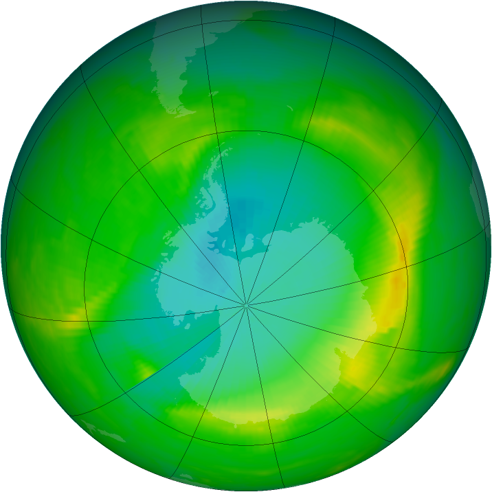 Ozone Map 1979-11-11